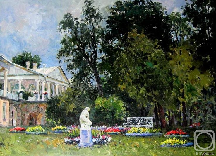 Malykh Evgeny. The Private garden in the Catherine's park