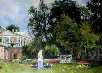 The Private garden in the Catherine's park. Malykh Evgeny