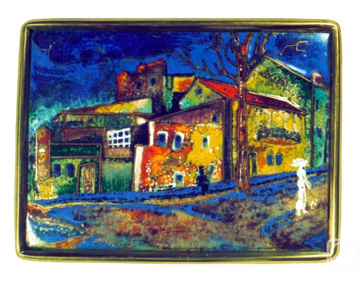 Megrelishvili Irakli. Lady with a dog