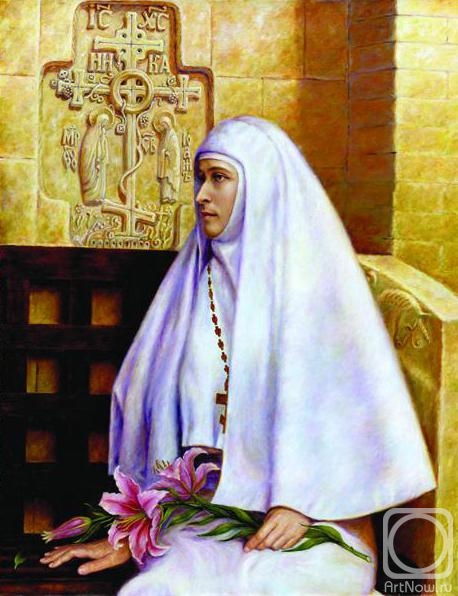Gayduk Irina. Portrait of the Mother Superior of the Martha and Mary Convent of Mercy