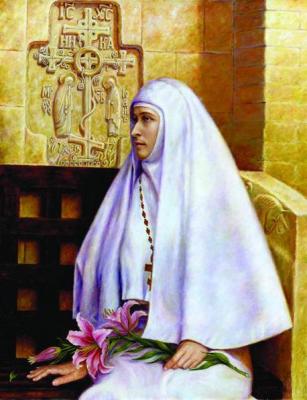 Portrait of the Mother Superior of the Martha and Mary Convent of Mercy. Gayduk Irina