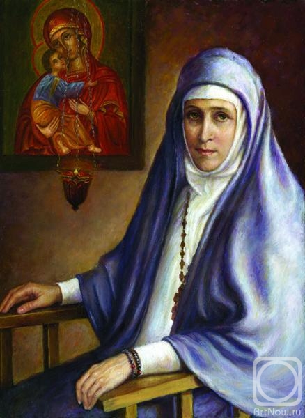 Gayduk Irina. Portrait of the Great Martyr Elizabeth Fyodorovna