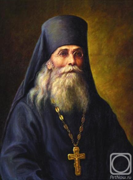 Gayduk Irina. Portrait of St. Barsonophius
