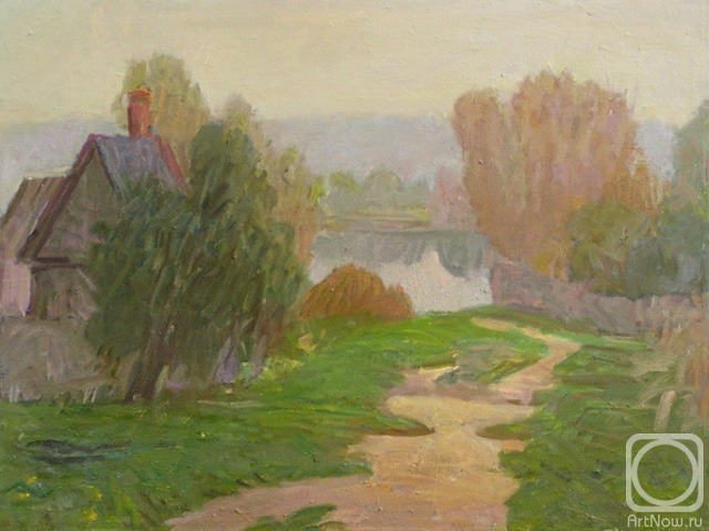 Sidorkin Valeriy. Foggy morning (etude)