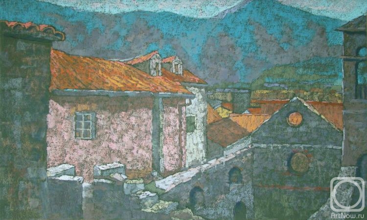 Volfson Pavel. Kotor. Ruins of the old town