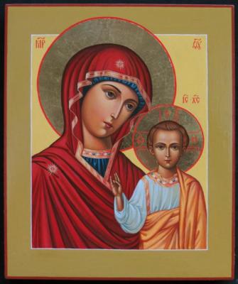 Icon of the Kazan Mother of God. Shershnev Denis