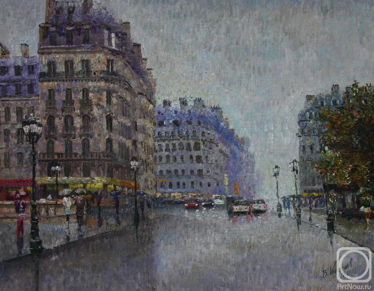 Konturiev Vaycheslav. Paris and rain. Paris and rain