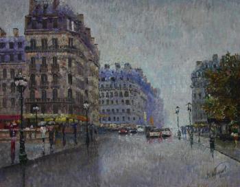 Paris and rain. Paris and rain. Konturiev Vaycheslav