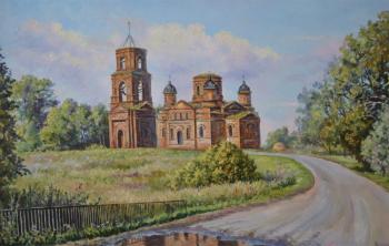 The Old Church. Musketeers District (Musketeers Sloboda Shishkeevo). Bakaeva Yulia