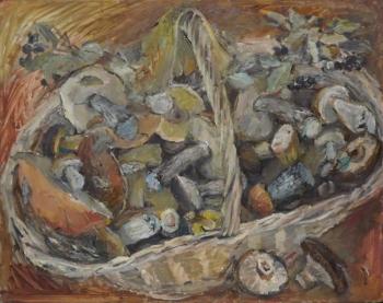 Basket of mashrooms. Korolev Leonid