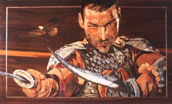 In memory of actor Andy Whitfield, who played the main role in the series "Spartacus"