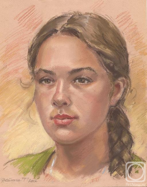 Deynega Tatyana. Portrait of teenager girl