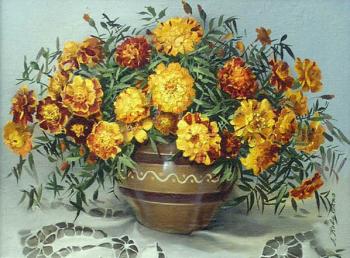 Flowers in vase. Kovalenko Lina