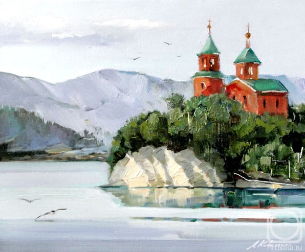 Kovalenko Lina. Lake Abrao (sketch)