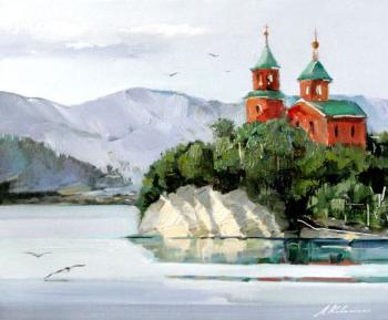 Lake Abrao (sketch). Kovalenko Lina