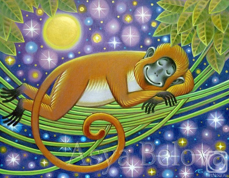Belova Asya. Sleeping Monkey