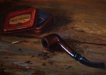 Still life with a pipe. Mazur Nikolay