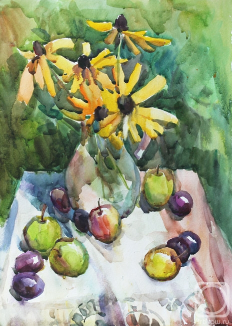 Zhukova Juliya. Fruits and camomiles