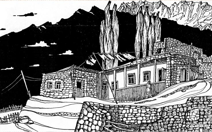 Poberezhny Yury. Windy day