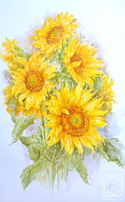 Volkova Tatiana. Sunflowers