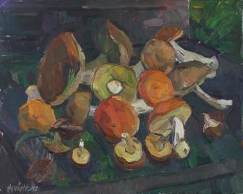 Aspen mushrooms. Zhukova Juliya