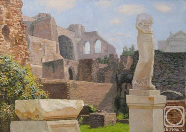 �������. ������� ���������. Foro Romano. Casa Vestali