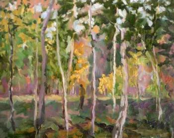 Birch grove. Shebarshina Svetlana