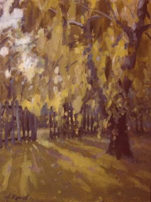 Under a birch. Zhdanov Alexander
