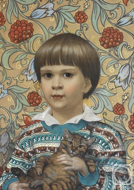 Efoshkin Sergey. Children's portrait