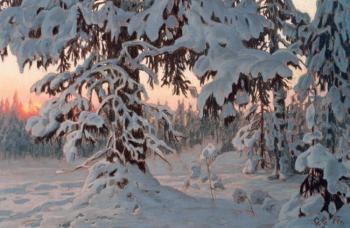 Winter morning. Efoshkin Sergey