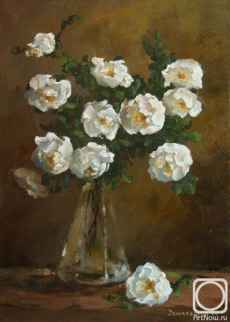 Zerrt Vadim. White roses