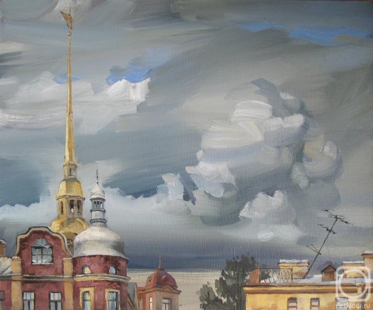 Kotunov Dmitry. Sky over Petrogradka