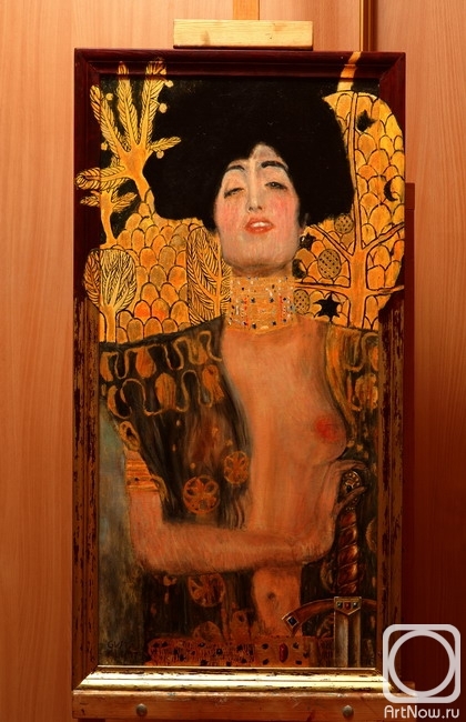 Paladin Aleksey. Judith and Oloferne. G.Klimt (copy)