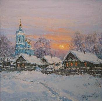 Winter morning. Gaiderov Michail