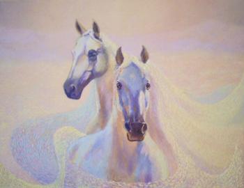 Hourse (Pair Of Horses). Vlasov Andrej