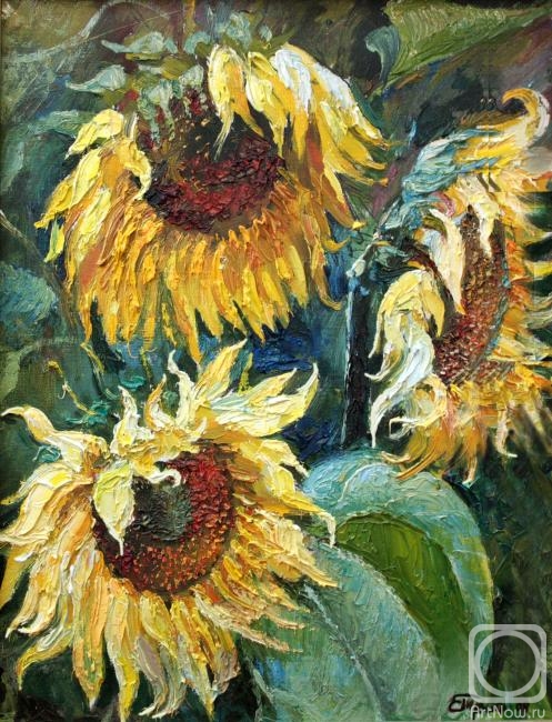 Trofimov Evgeniy. Sunflowers