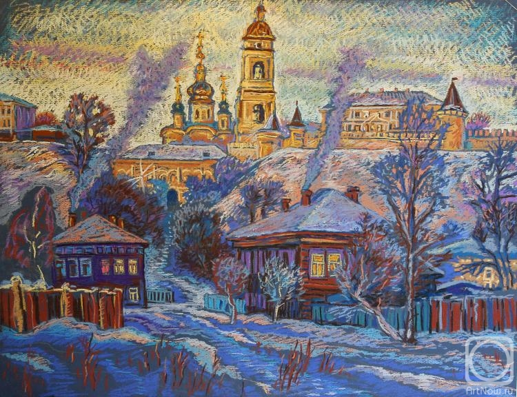 Mukhametyanov Ilshat. It's a frosty day. Tobolsk
