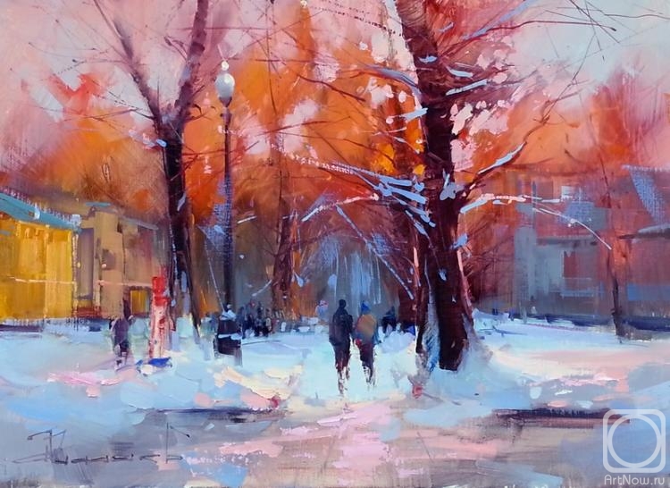 Shalaev Alexey. At the dawn of the Tversky boulevard