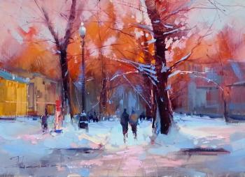 At the dawn of the Tversky boulevard. Shalaev Alexey