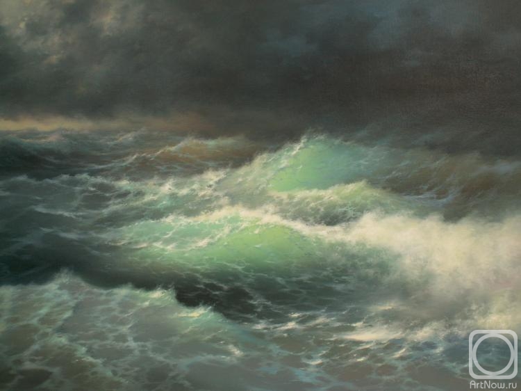 Koval Vladimir. Among the waves. I.K.Aivazovsky (copy)