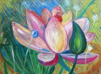 Lotuses. Manjulali Marina