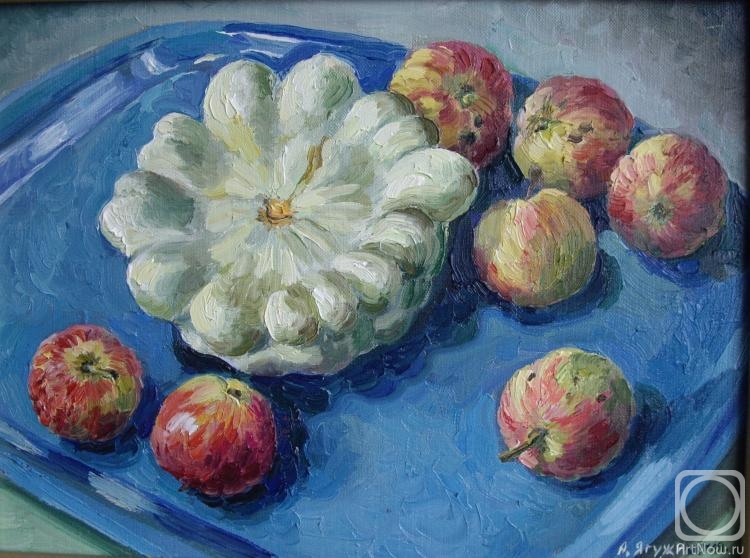 Yaguzhinskaya Anna. Apples and squash