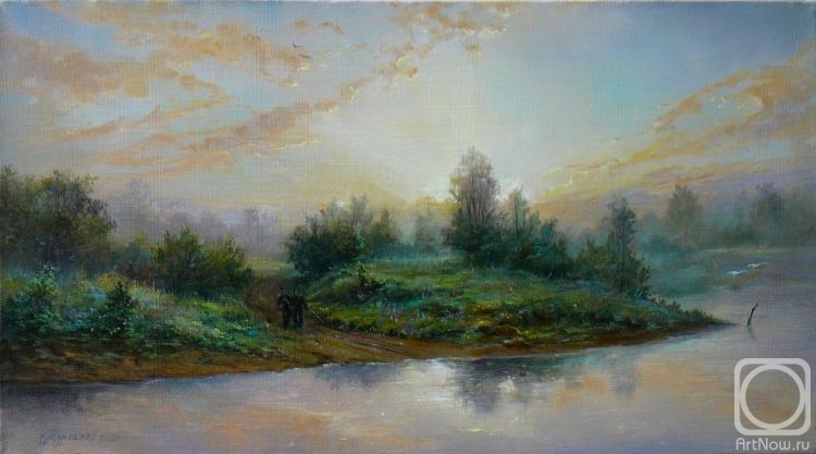 Shurganov Vladislav. Morning on the River