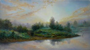 Morning on the River. Shurganov Vladislav