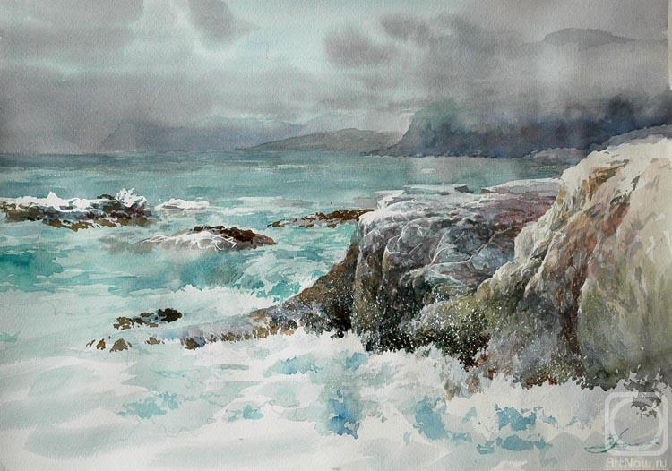 Zybin Alexandr. Winter Aegean Sea