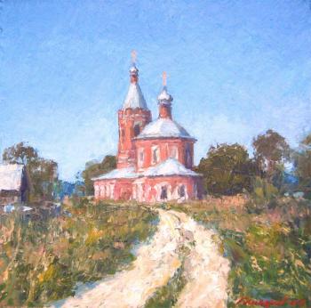 Church in the village of Grayvorony... (etude). Gaiderov Michail