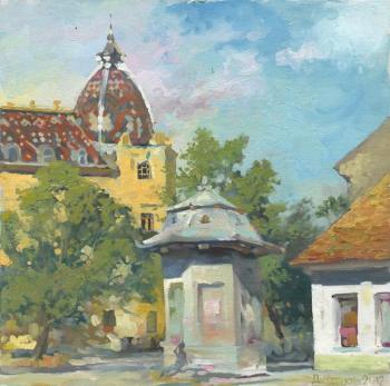 Hungary Art Camp. Pictoresque Roofs of Nagykoros. Chernov Denis