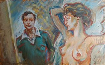 Twain, Anna & Mody (Akhmatova and Modigliani) (Two Pair). Dobrovolskaya Gayane