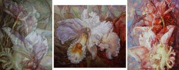 Orchid music (triptych). Podgaevskaya Marina