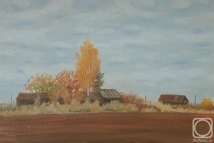 Soltanov Albert. Autumn Village